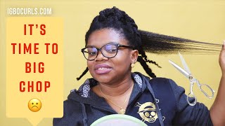 BIG CHOP on thin 4c Natural Hair. Thin to Thick Natural HAIR GROWTH Journey