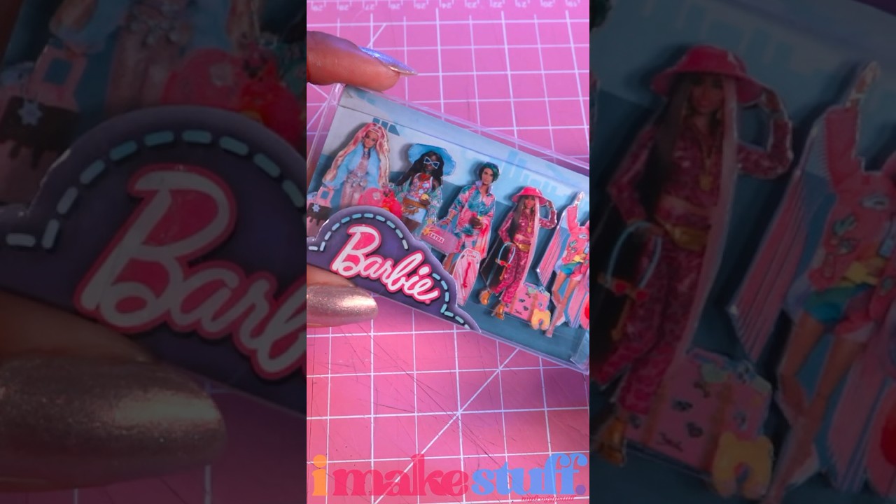 DIY Barbie Mini Brands : Recycle Doll Packaging | Barbie Extra Fly