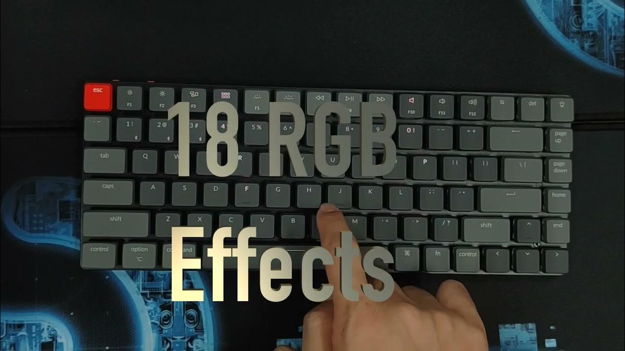 Keychron K3 Mechanical Keyboard Showcase + RGB Effects YouTube