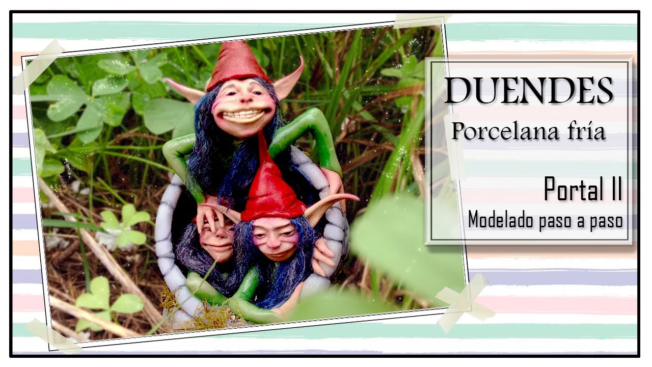 Эльфы из холодного фарфора - Портал № 2 - пошаговое моделирование