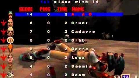 Quake 3 Arena Gameplay - Custom Map