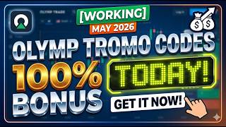 Olymp Trade Promo Codes LIVE (May 2026) | 100% Deposit Bonus Promo Codes #olymptrade #trading screenshot 3