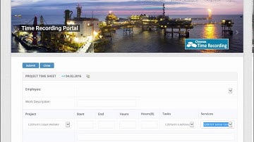 SAP Business ByDesign - Time Recording
