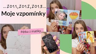 Vzpomínková krabice #1 - Deníčky, mobil, testy, vlastní knížky /LEA