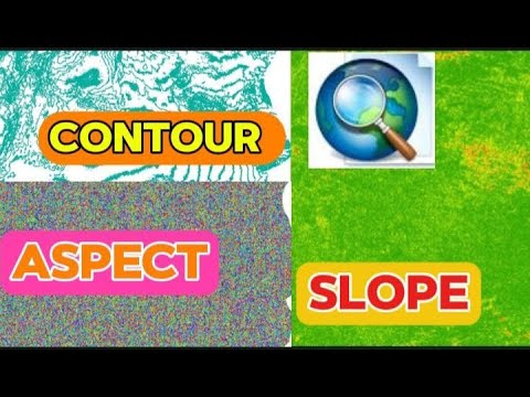 How to generate Contour, Slope and aspect using ArcGIS - YouTube