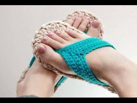 Balerina Sandalia tejidas a crochet by Tejidos y Moda
