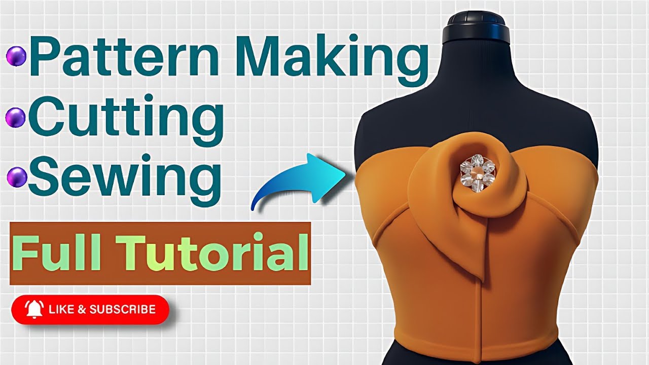 Pattern Making & Draping Tutorial | Complete Fashion Design Course ...
