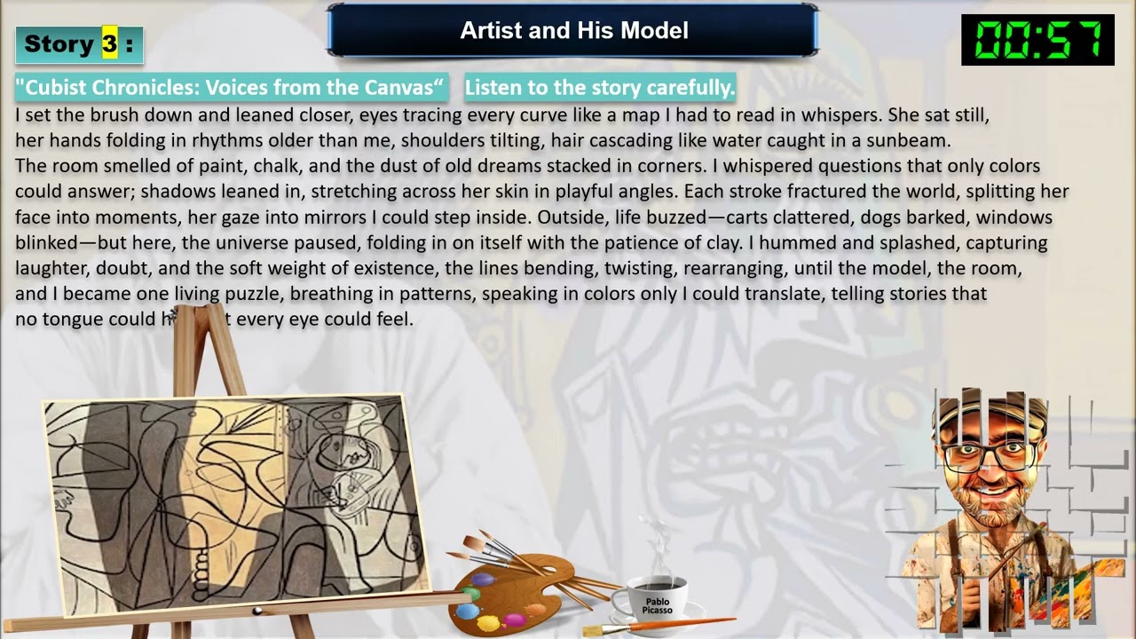 Pablo Picasso 3: Artist and His Model