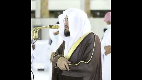 تلاوة فضيلة الشيخ د بندر بليلة *بالمسجد الحرام* من صلاة العشاء ۹ ذوالقعدة ١٤٤٢هـ