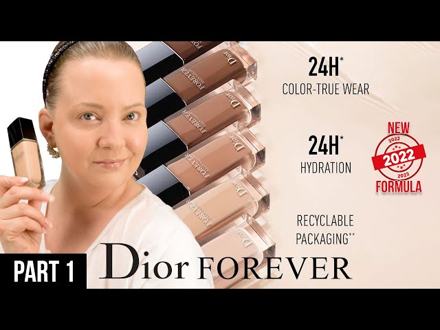 NEW 2022 Dior Forever Skin Glow HYDRATING Foundation 