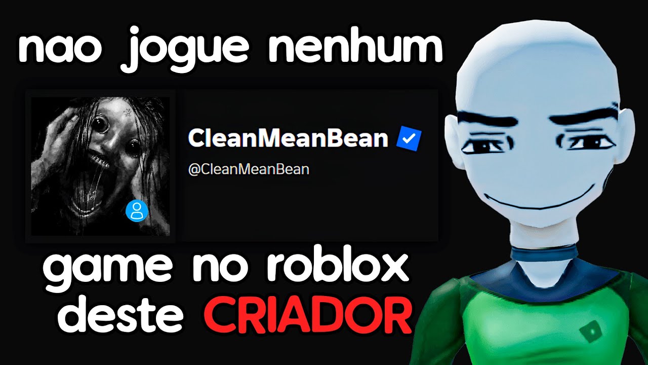 o criador MACABRO de jogos no roblox (ai que medo dele