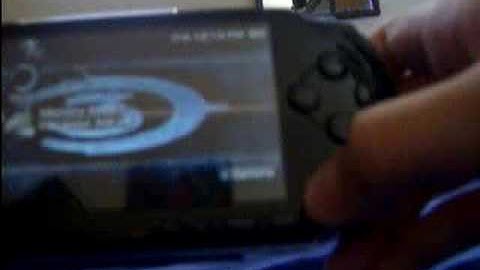How to insert a psp game&memorystick