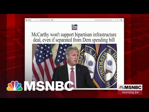 Rep. McCarthy Indicates He Won't Support Infrastructure Bill