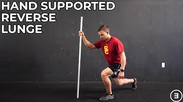 Hand Supported Reverse Lunge