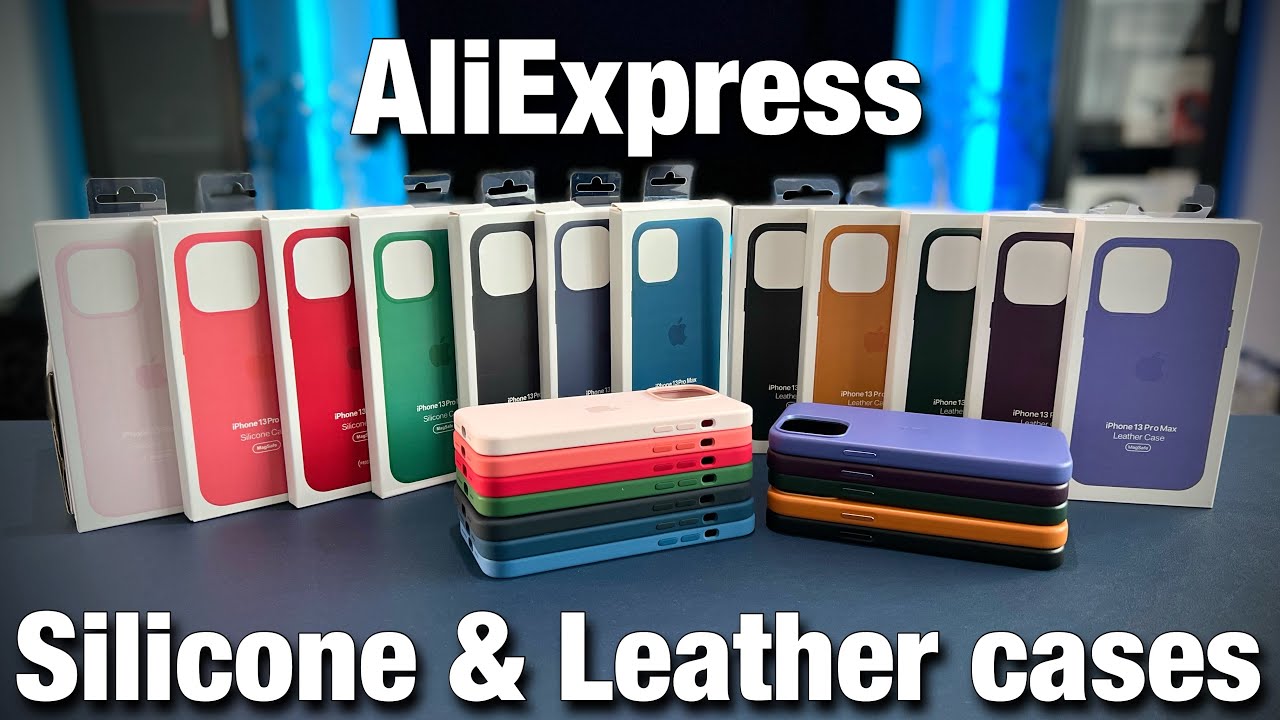 Aliexpress iPhone 13 Pro Max Leather & Silicone Case YouTube