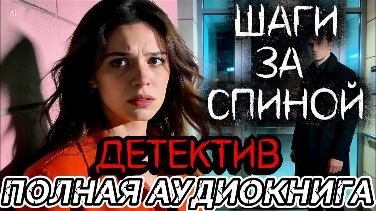 ПОЛНАЯ КНИГА 🪶 ШАГИ ЗА СПИНОЙ 🪶ДЕТЕКТИВ