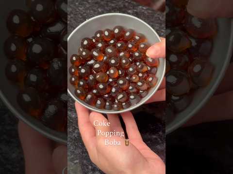 Chef Yuvraj Dewanのレシピ: コーラ・ポッピングボバ