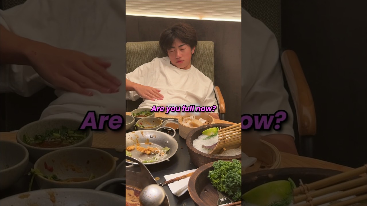 Her Son Ate Enough Food for 4 People 😳🍖