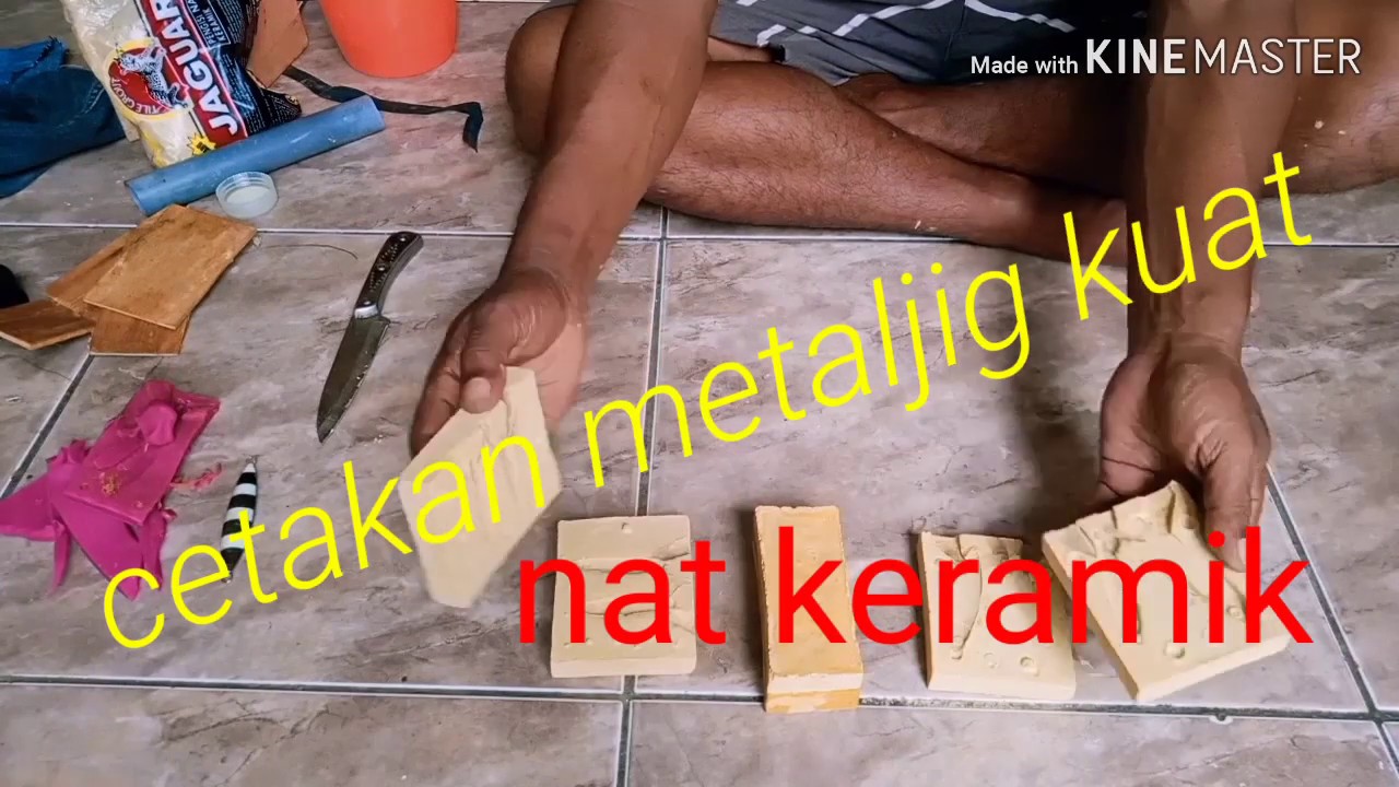 CARA BUAT CETAKAN METALJIG DARI NAT KERAMIK, KUAT ,MURAH ...