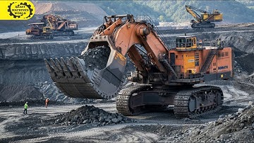 WAANZINNIGE mijnbouwmachines aan het werk – Open-pitgiganten in echte actie