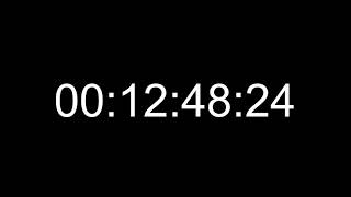 10 Hour Timer - 10 Hour Counter - 10 Hour Timecode