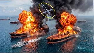 Ukrainian Drones STRIKE Russia’s “Shadow Fleet” In The Sea of Azov — Then THIS Happened...