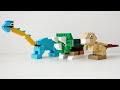 Building LEGO 3 Dinosaurs using Classic 10698 (T-Rex, Brachiosaurus, Triceratops)