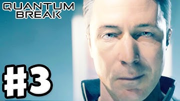 Quantum Break Full Gameplay Walkthrough Part 3 - Library Chase