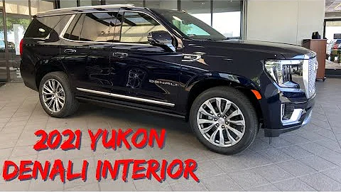 2021 GMC Yukon Denali Interior Details