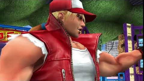 KOF Maximum Impact 2 - Kim vs Terry (Special Intro)