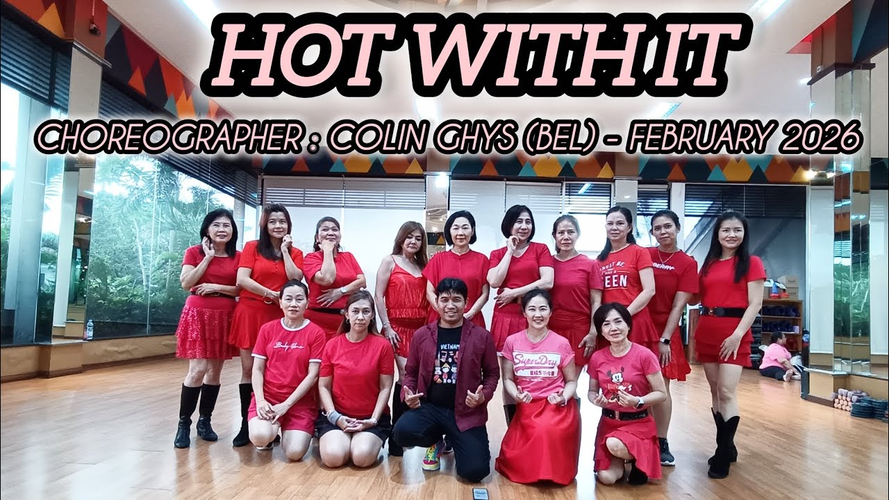 Hot with it//Line Dance//Coach Sugeng// Ladies Pikfit 