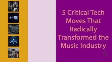 5 Critical Tech Moves That Radically Transformed the Music Industry