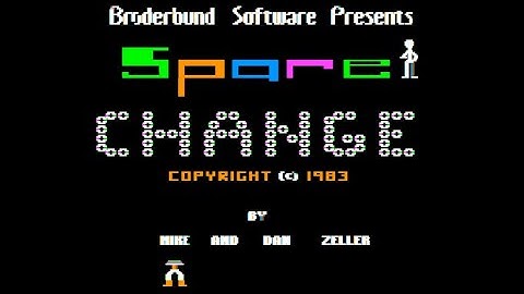 Spare Change cut scenes tour (Apple II - Broderbund)