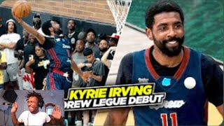 Kyrie Irving Drops TRIPLE DOUBLE In Drew League Debut!! Goes CRAZY! (REACTION!)