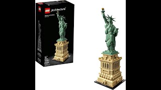 Lego Architecture 21042 Statue of Liberty - Lego Speed Build Review/ Статуя Свободы