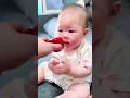 Baby cries after apple taken away😱🤣❤️ 🧑🚀#funny #short #viralvideo #subscribe