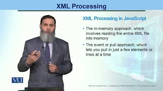 XML Processing; XML in JavaScript; XML in PHP; PHP XML Parser | Web Engineering | CS511_Topic188