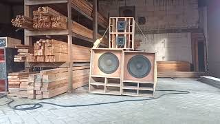 Cek Sound Persiapan Ronda Sahur soundsystem ceksoundharini horeg sound ceksoundsistem