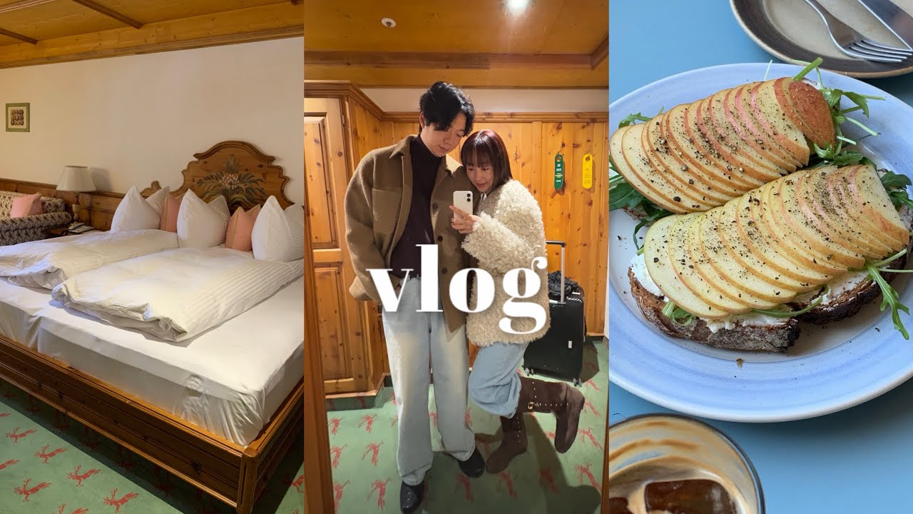 VLOG. 올해 첫 국내여행을 갔다왔어요🧸 전주 빛의안부. 무주 호텔티롤 호캉스..🛌 성북동 느좋 브런치 카페 추천