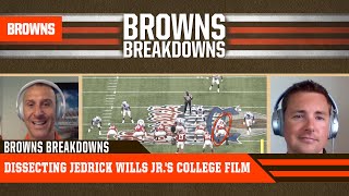 Dane Brugler Dissects Jedrick Wills Jr.s College Film Browns Breakdowns