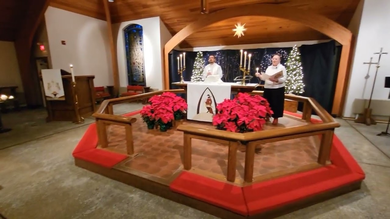 Give glory to the newborn King!