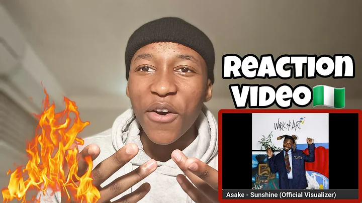 Asake - Sunshine ☀️🔥(Official Visualizer) Reaction Video 🇳🇬🇿🇦