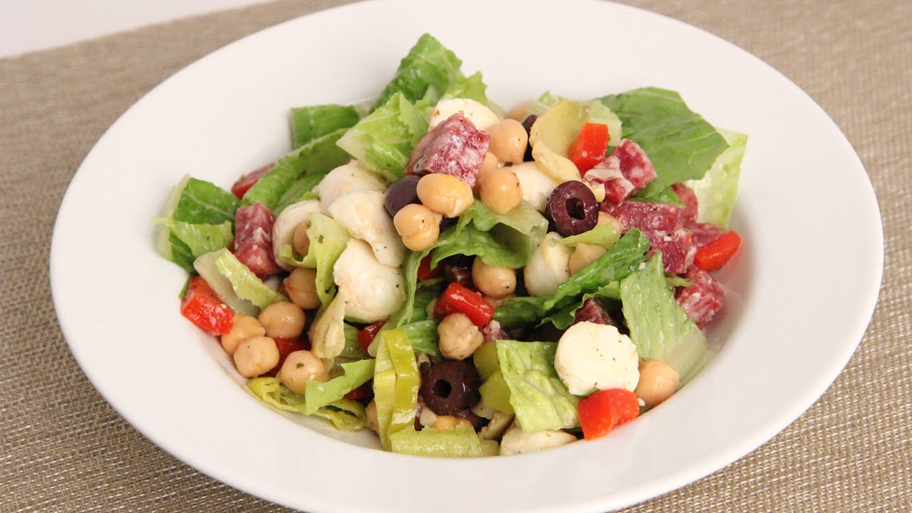 Antipasto Chopped Salad Recipe - Laura Vitale - Laura in the Kitchen Episode 866