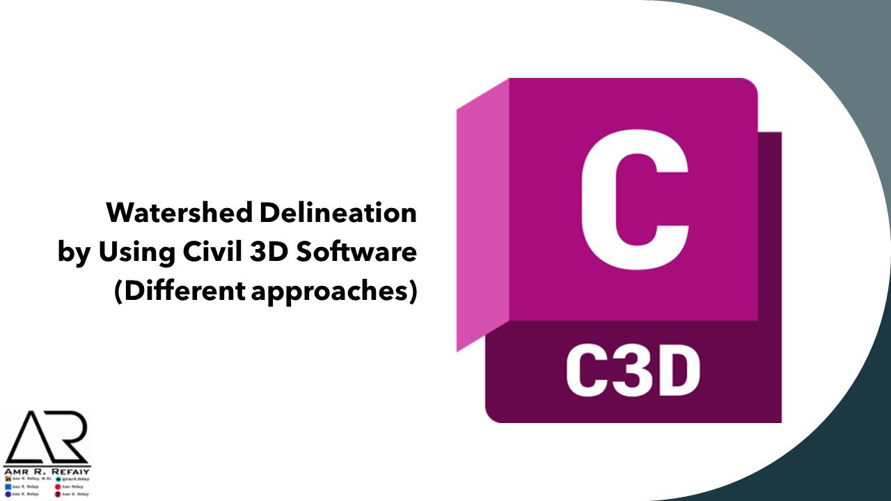 Watershed Delineation by Civil 3D Different approaches YouTube