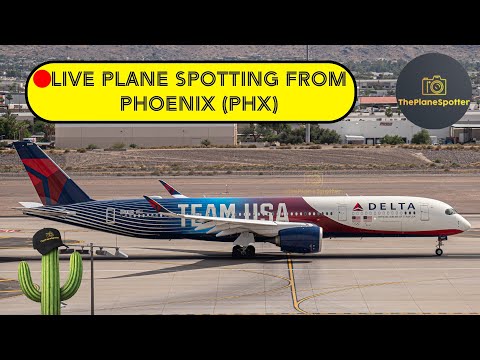 🔴 LIVE Plane Spotting | Phoenix Sky Harbor International Airport (PHX) ✈️ | 4/9/26