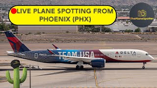 🔴 LIVE Plane Spotting | Phoenix Sky Harbor International Airport (PHX) ✈️ | 4/9/26