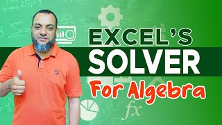 Excel Solver For Solving Algebra : Unlocking Powerful Problem | Urdu/Hindi |