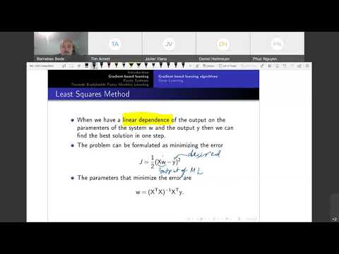Gradient based optimization