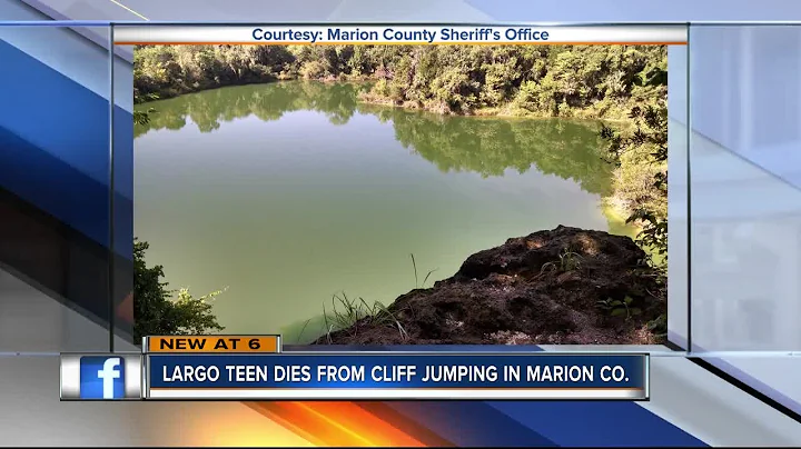 Largo teen dies after cliff diving into quarry, 13...