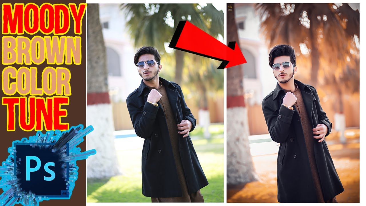 Moody Brown Color Tune In Photoshop | Mixer Brush Tool Setting | Free Camra Raw Presets